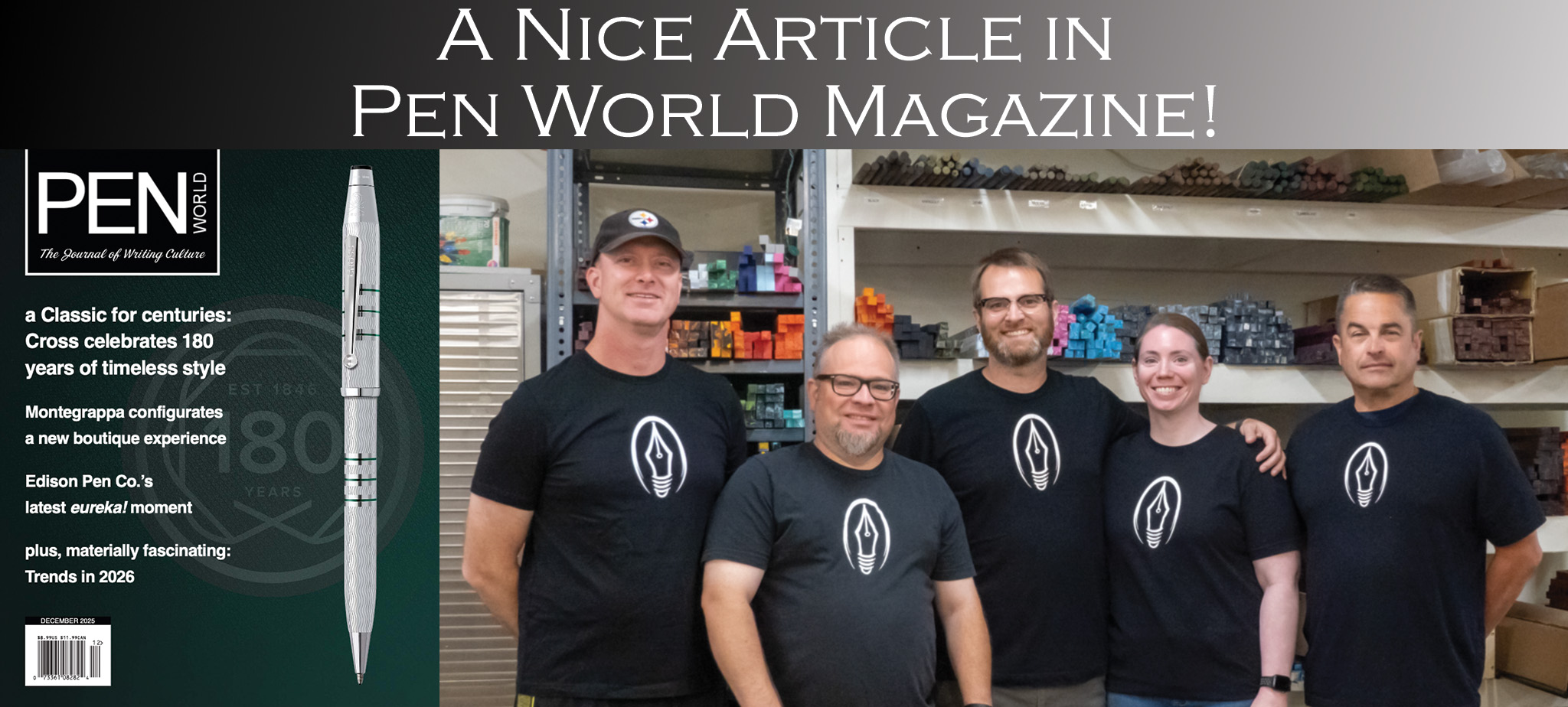 Pen World Banner
